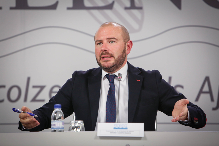 Toni Gaspar presenta el Plan Estratégico de Subvenciones de la Diputació