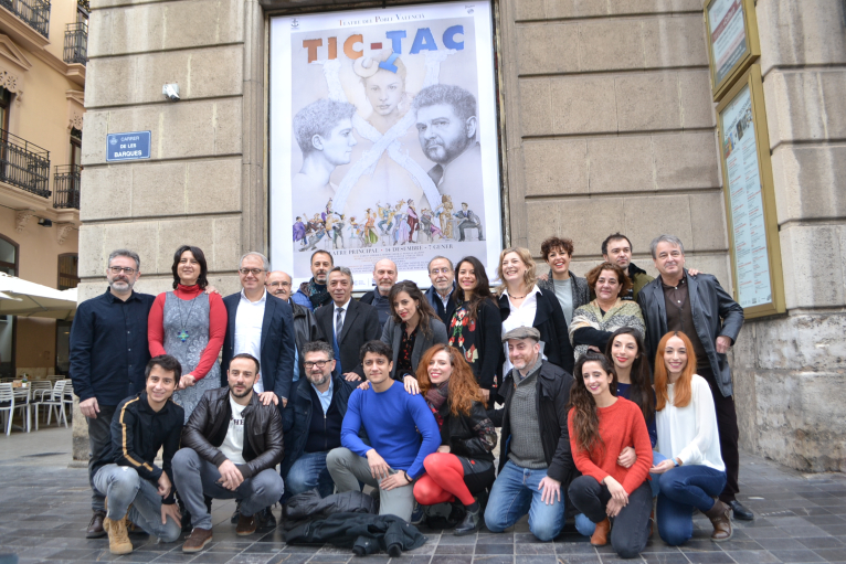 La Diputació y el Institut Valencià de Cultura presentan la producción para soñar despierto ‘Tic Tac’