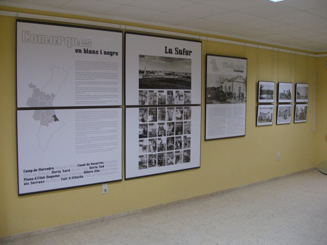 Villalonga expone “Comarques en blanc i negre” hasta el día de Reyes