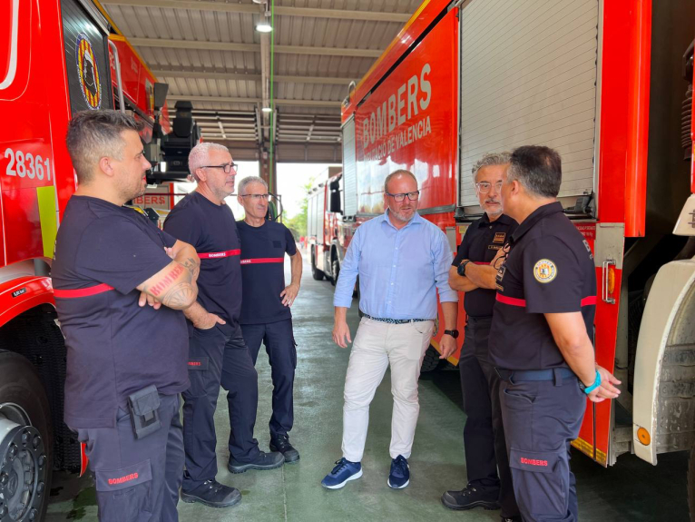 Els bombers de la Diputació de València activen el dispositiu de reforços davant el risc meteorològic per pluges i possible DANA