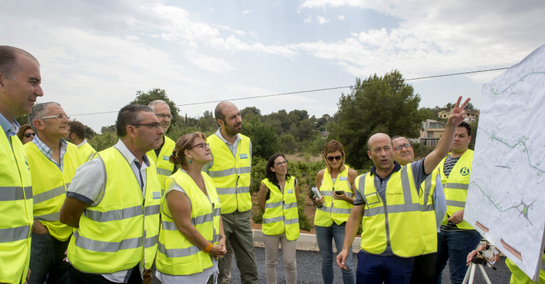 La Diputación financiará con 154.500 euros el traslado de la red de agua potable de la CV-415 en Picassent 