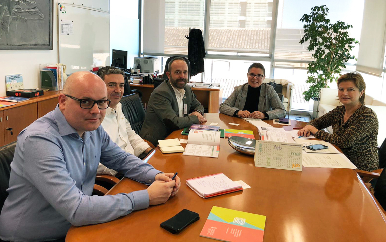 Diputació y Generalitat coordinan sus políticas de promoción de la economía social y emprendimiento  