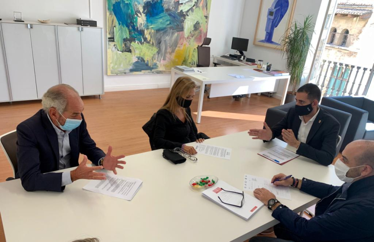La CEV demana ajuda a la Diputació per a acostar el finançament europeu als empresaris valencians i crear ocupació