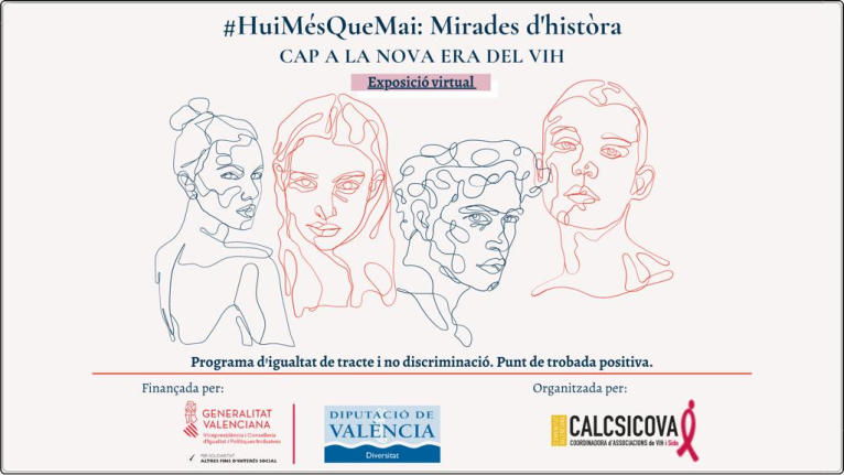 Diversidad de la Diputació participa en ‘#HoyMasQueNunca: Miradas de historia. Hacia la nueva era del VIH’