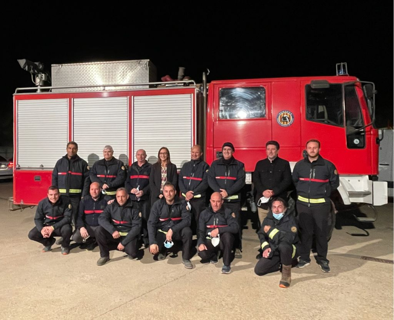 Els parcs de bombers voluntaris de la Diputació disposaran de set camions nous