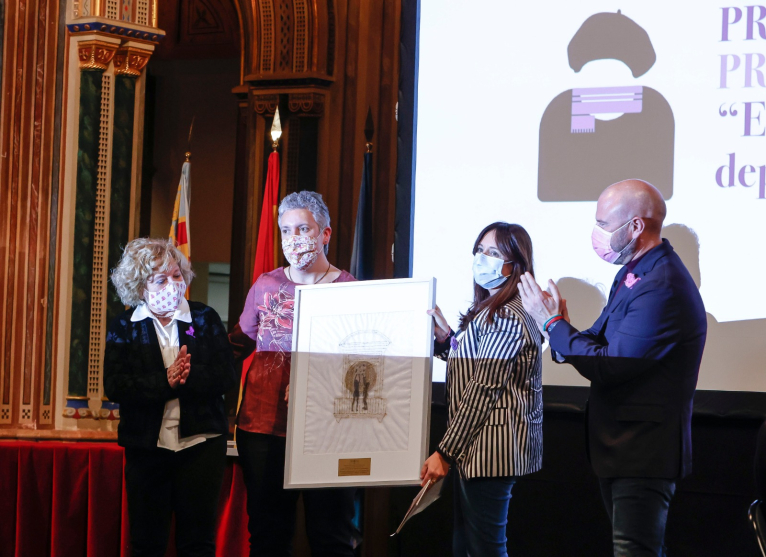 La Diputació se suma al efecto mariposa contra la violencia de género