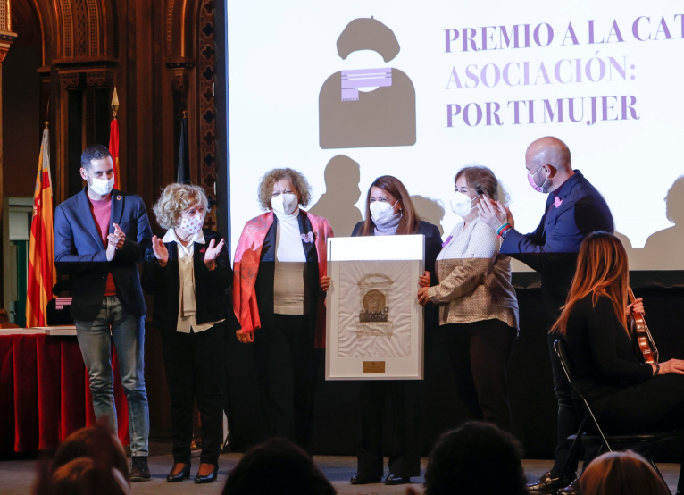 La Diputació concede el Celia Amorós a la asociación Por ti Mujer por su trabajo con mujeres migrantes 