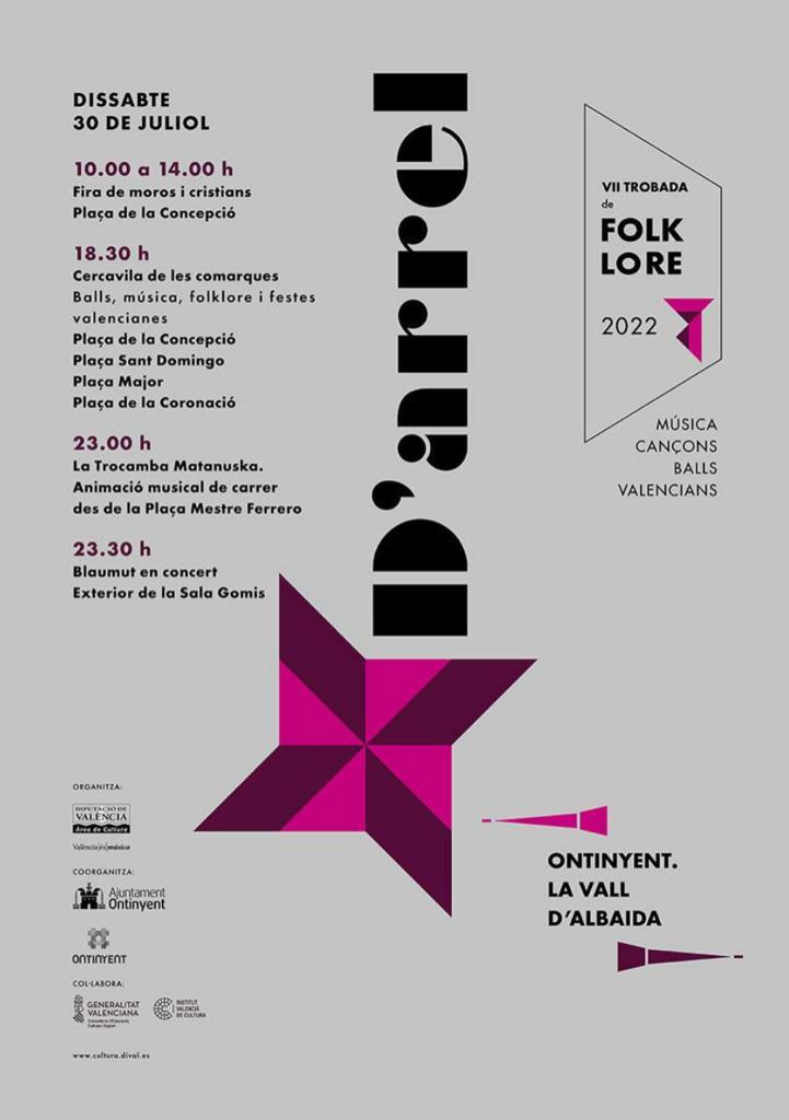 Ontinyent acollirà la gran trobada del folklore valencià dins del programa ‘D’Arrel’