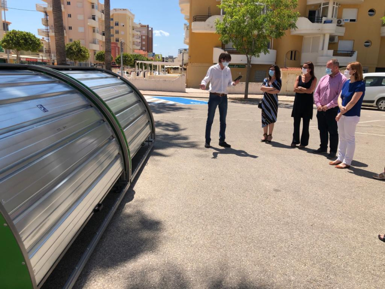 Xeraco inicia el projecte d’aparcabicis segur de la Diputació