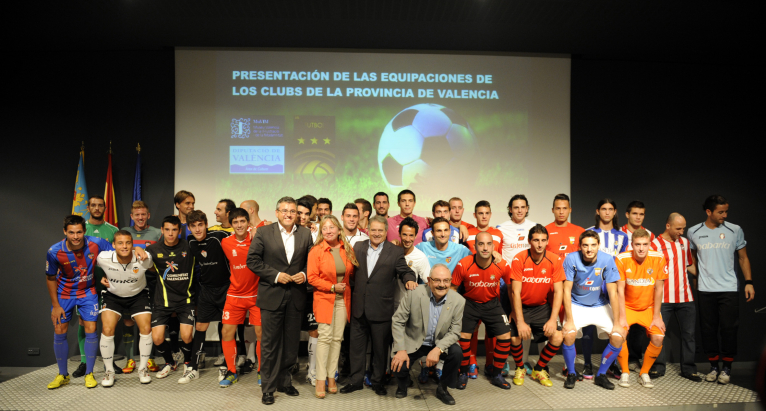 Presentación equipaciones clubs provincia de Valencia