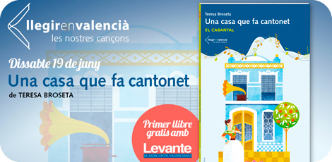 El primer llibre de la campanya «Llegir en valencià, les nostres cançons» gratis amb el diari Levante-EMV