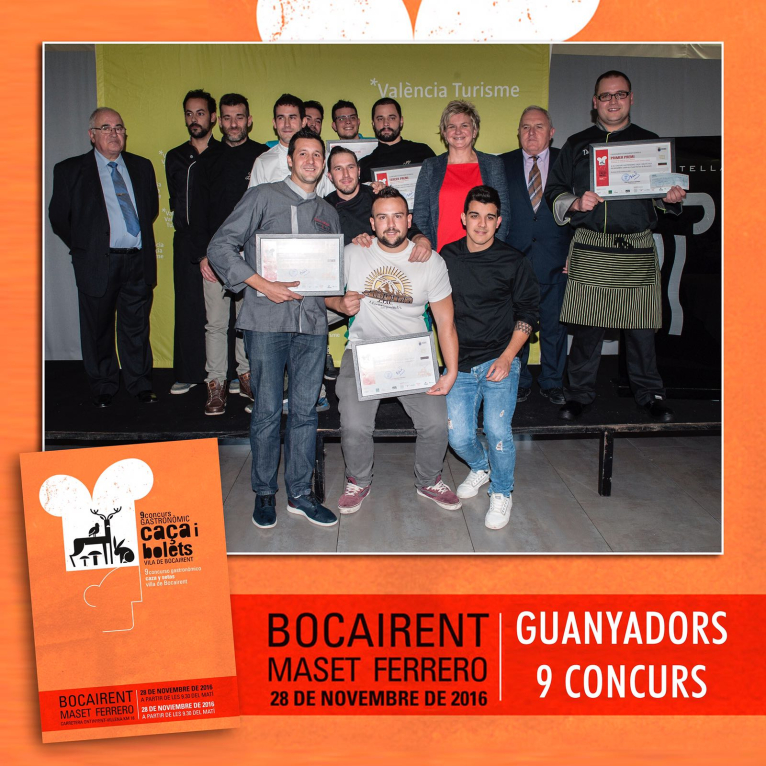 Ontinyent i Banyeres de Mariola copen els primers premis del Caça i Bolets de Bocairent patrocinat per València Turisme