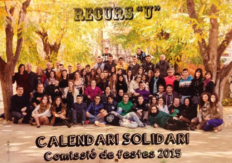 Moixent edita un calendario solidario para 2015 con fotos del pueblo