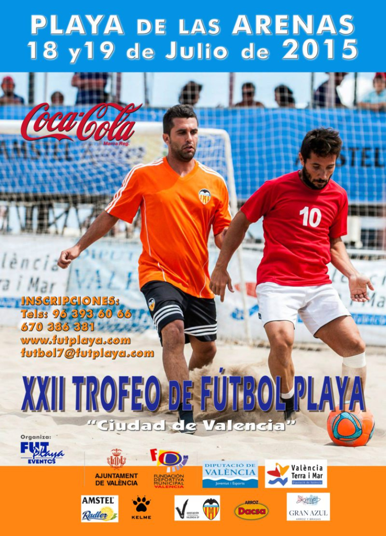 La Diputación respalda el XXII Trofeo de Fútbol Playa 