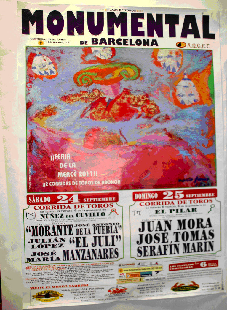 El Museu Taurí exposarà els cartells de l’última correguda de la Monumental de Barcelona