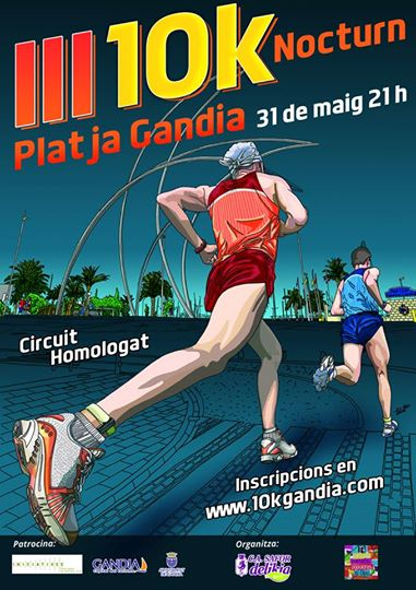 La 10K Nocturno Playa de Gandia contará con más mujeres que nunca