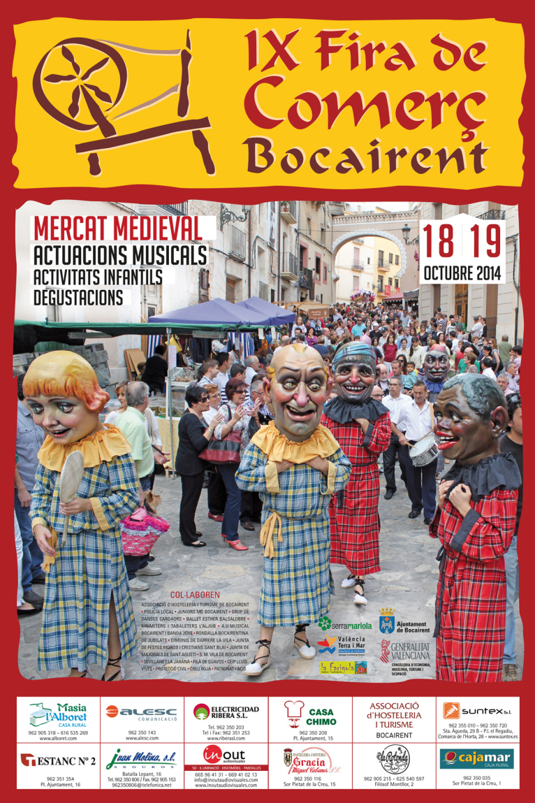 Bocairent celebra la IX Fira de Comerç