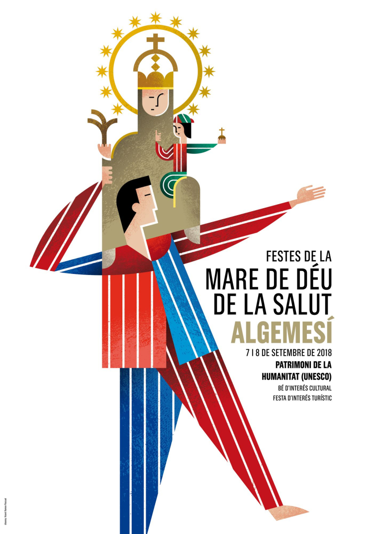 Maria Josep Amigó y Josep Bort asisten a las fiestas de la Mare de Déu de la Salut de Algemesí