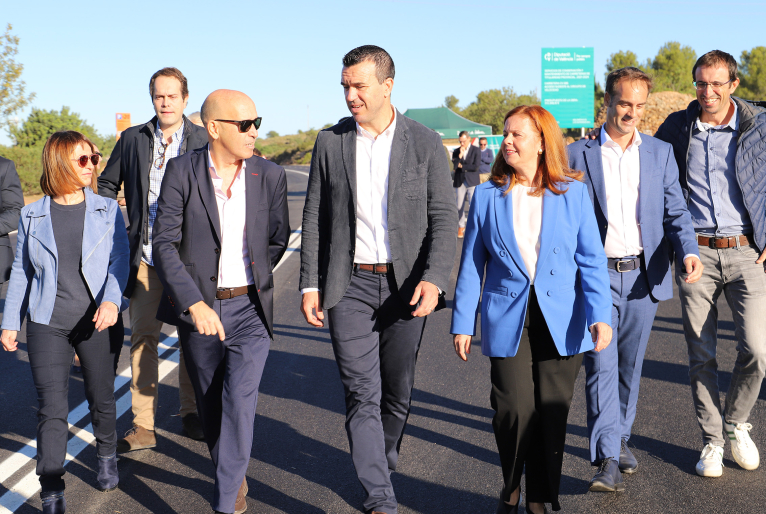 La Diputació reabre al tráfico la carretera de acceso al circuito de Cheste 