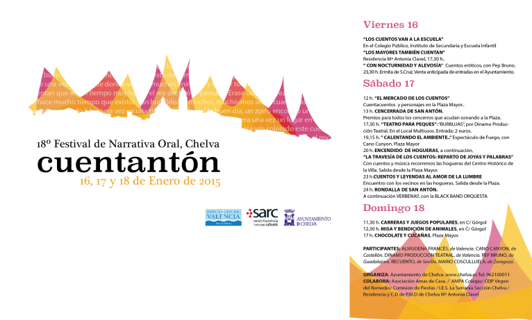 Chelva acoge la 18ª edición del Festival de Narrativa Oral para celebrar San Antón