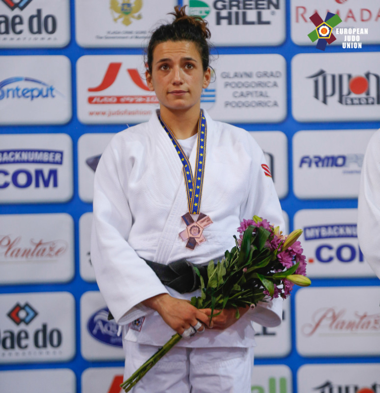 La judoka becada per la Diputació Ana Pérez aconsegueix la medalla de bronze en l'Europeu Sub 23