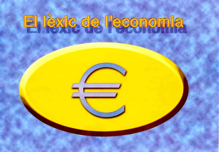 Lèxic de l'economia