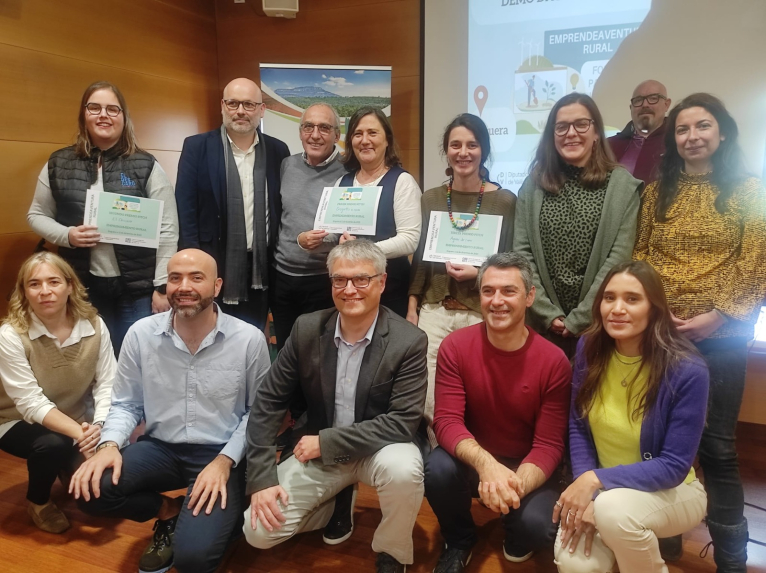 La Diputació i CEEI València reunixen emprenedors en l'àmbit rural en una jornada professional a Enguera