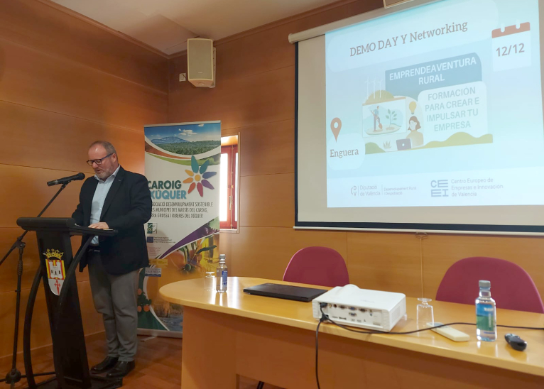 La Diputació i CEEI València llancen el programa EmprendeAventura Rural 2024 per a crear ocupació en zones despoblades 