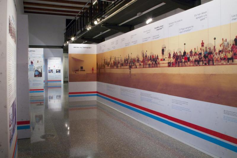 “Faixa roja faixa blava. La pilota valenciana” se exhibe la próxima semana en Quart de Poblet