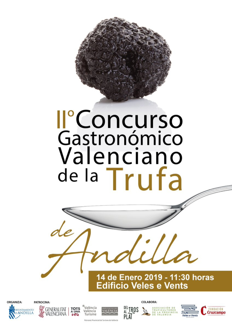 Andilla reuneix grans xefs en el seu segon Concurs Gastronòmic Valencià de la Tòfona