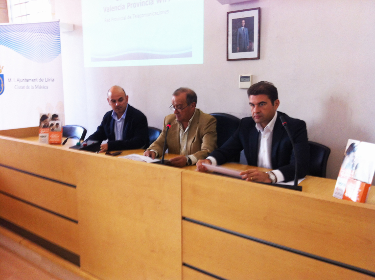 La Diputació du la xarxa Wi-Fi provincial a Llíria