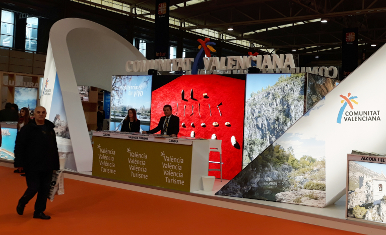València Turisme refuerza las acciones para público profesional en la feria INTUR de Valladolid