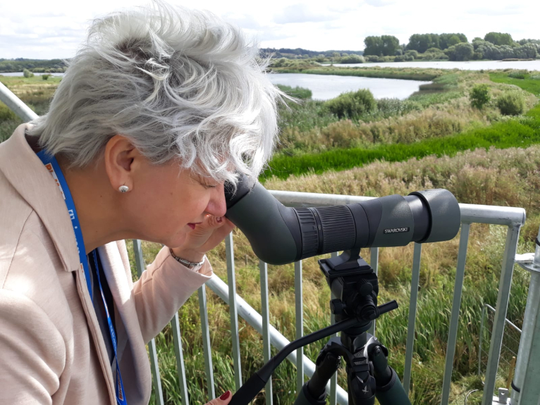 Pilar Moncho reivindica en Rutland el turisme ornitològic valencià per a combatre l'estacionalitat