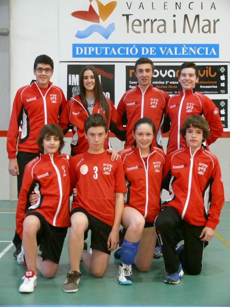 El Club Voleibol Xàtiva cuenta con ocho deportistas de élite 