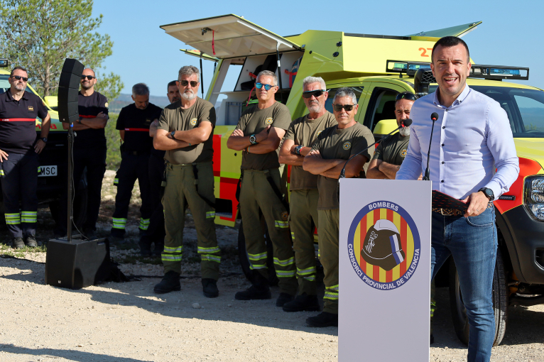 El Consorcio de Bomberos de la Diputació de València renueva la flota de vehículos de sus brigadas forestales