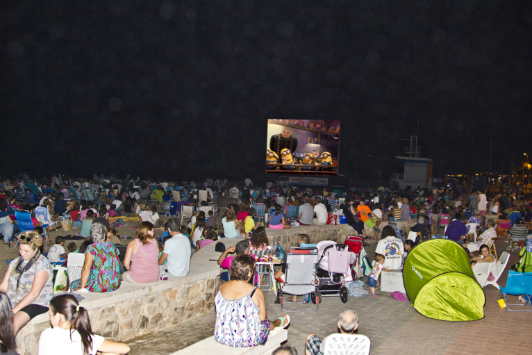 El Cine de Verano llega a las playas de Gandia, Bellreguard, Valencia, Alboraya y El Puig de Santa Maria 