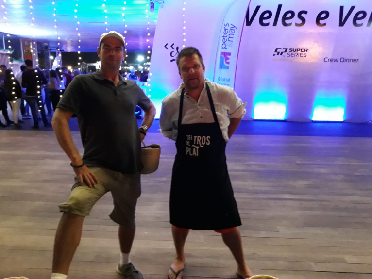Del Tros al Plat clausura la gran festa de la paella amb una vetlada nocturna amb els regatistes de la 52 Super Sèries 