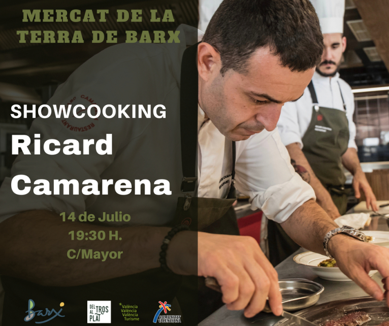 Del Tros al Plat creix amb Ricard Camarena en la Fira de la Terra de Barx