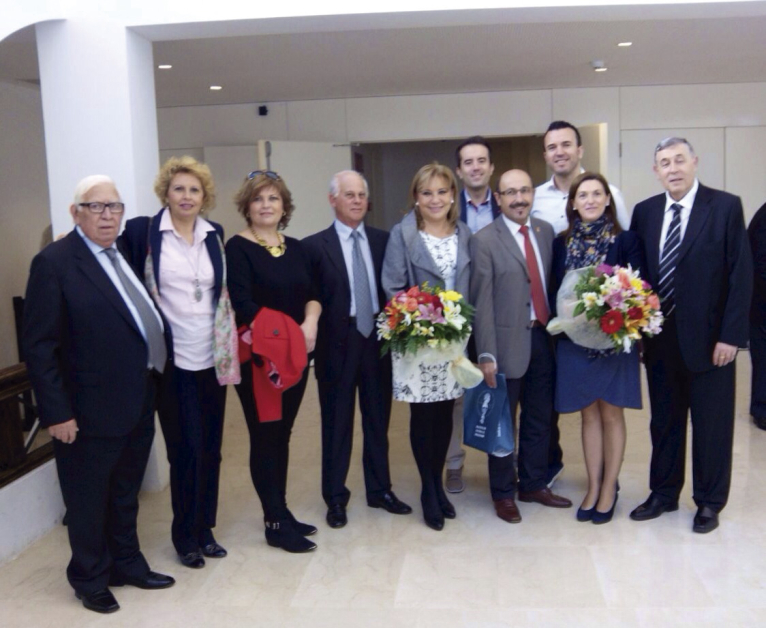 Amparo Mora asiste a la II Jornada de Corals en Villanueva de Castellón