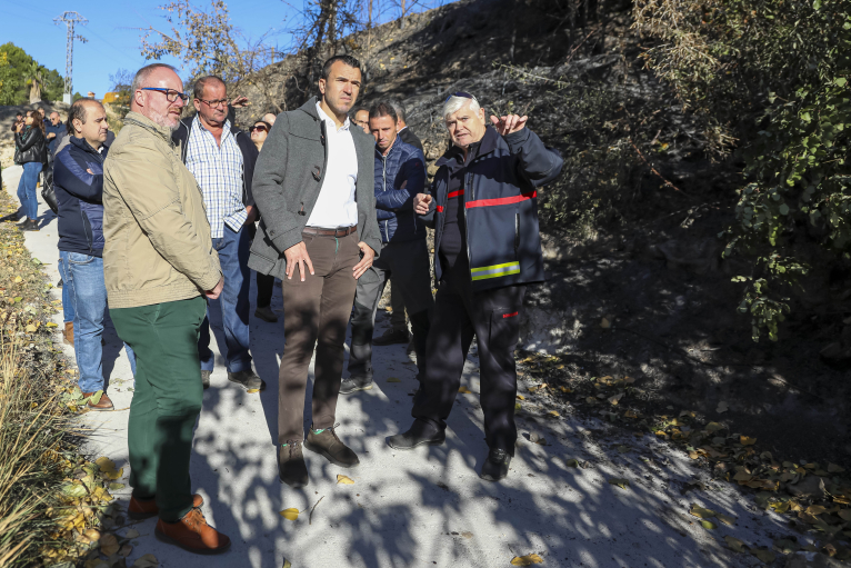La Diputació de València comença la regeneració forestal dels municipis de l'incendi de Montitxelvo