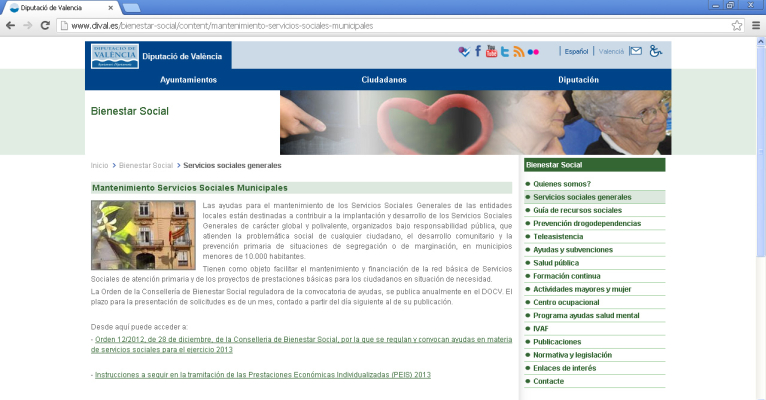 Dival.es edita una guía con más de 2.000 recursos sociales en la provincia